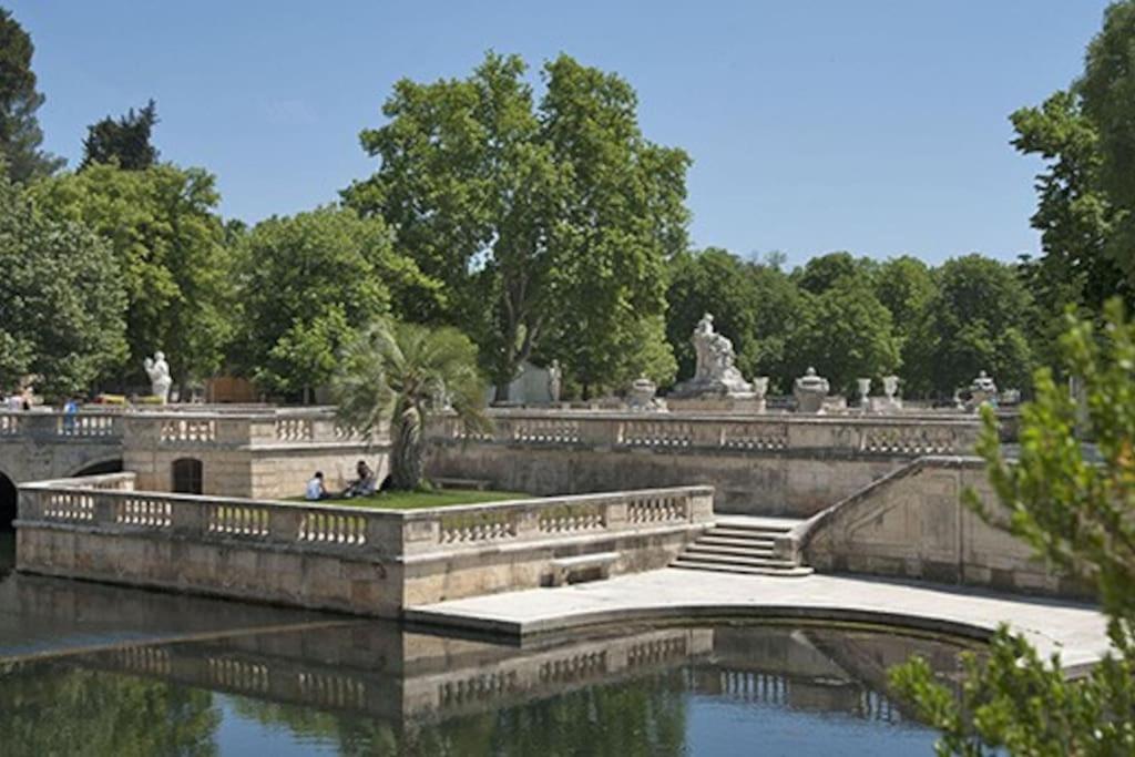 דירות נים Fabienne Cote Jardins De La Fontaine מראה חיצוני תמונה